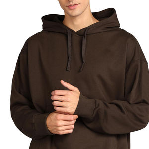 Sudadera Deportiva Informal Flexible para Mujer, de Algodón Sólido, Transpirable, de Secado Rápido, con Logotipo Estampado en la Parte Delantera, Hombros Caídos, Cuello con Capucha, Tejida - Product Image 1