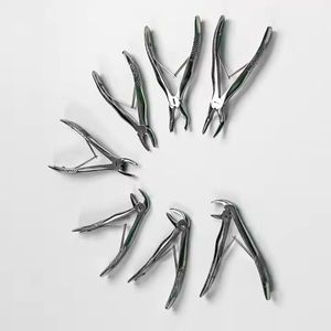 Surtechs High Quality Stainless Steel Manual Forceps Set Children's Dental Surgical Instruments CE Certified Class I for - Product Image 3