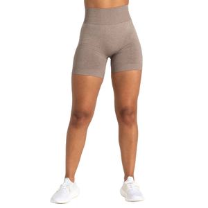 Women's High Waist Board Shorts Custom Logo Gym Sport Wear Fitness Workout Seamless Yoga Scrunch <b>Butt</b> <b>Lift</b> <b>Leggings</b> - Product Image 1