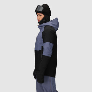 Trending <b>Men's</b> Outdoor Winter Solid Stand Collar Tactical Zipper Waterproof Softshell Windbreaker Multi-Pocket Jacket Cotton - Product Image 3