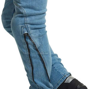 Vente en gros Faible MOQ Jeans pour hommes respirants à boutons Pantalons sur mesure Hiver Printemps Dernier design Haute qualité - Product Image 5