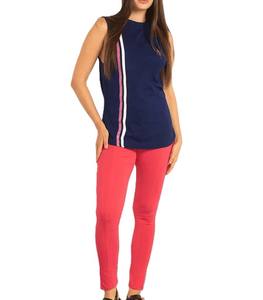 2025 Nueva camiseta sin mangas Chaleco de gimnasio para mujer oferta de verano Yoga deporte Sexy camisetas sin mangas de cuello redondo sin mangas de secado rápido cómodo - Product Image 5