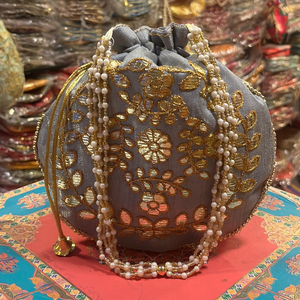 2023 Hot Selling <b>Women</b> Fashion Beaded <b>Small</b> Size Fancy Design Potly <b>Bags</b> Gift and Party Wear Use at Wholesale Price - Product Image 1