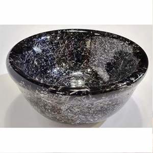 Plat de service décoratif unique en résine polie fait à la main, couleur personnalisée, écologique, d'origine indienne, pour les fêtes - Product Image 2