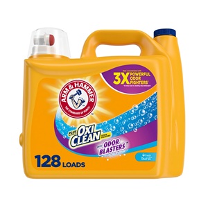 Detergente Líquido para Ropa Arm & Hammer Plus OxiClean Odor Blaster Fresh Burst, 128 Cargas, 166.5 Fl oz - Product Image 3