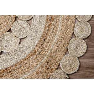 Alfombra de Yute Lavable Moderna Tejida a Mano Personalizada, Diseño Atractivo, Exportador Indio, Revestimiento para Piso de Uso Doméstico - Product Image 4