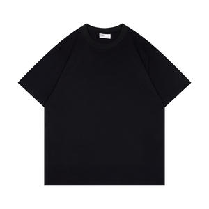 Venta al por mayor 100% algodón gota hombro camiseta personalizada 260g peso pesado en blanco Streetwear camiseta de gran tamaño para los hombres - Product Image 3