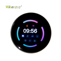 Pantalla OLED de 1.43 Pulgadas con Perilla, Alta Definición, 500nits, Interfaz de Puerto Serial UART TTL, Pantalla con Perilla Giratoria para HMI Automotriz