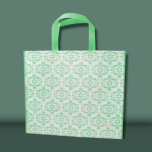 Grocery Carrying Shopping Customised Plain Tote Non Woven Bags with PP Webbing Handles for Exhibition Use - Product Image 5