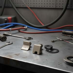 Hazet Replacement <b>Set</b> with 2 Retaining Bolts and 2 Lock Washers for Hose Clamp <b>Pliers</b> - Product Image 3