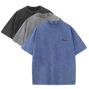 Custom Crew Neck Casual Daily Wear Comfortable Fit Durable Stitching Custom <b>Logo</b> Ready Cotton T Shirt Soft Breathable Fabric - Product Image 5