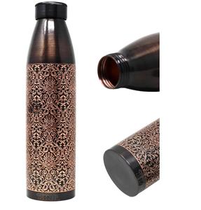 Botella de agua impresa hecha a mano en Moradabad regalo personalizado con alta capacidad - Product Image 6