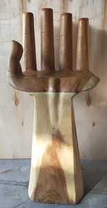 Silla de mano de madera Bali, disponible en diferentes tamaños y formas, también con diseño personalizado - Product Image 3