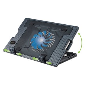 Icool Laptop <b>Cooling</b> <b>Pad</b> Up To 17.3 Inches Universal USB Powered With Adjustable Stand - Product Image 1
