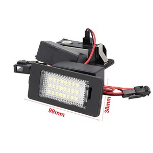 Kit luce targa per Audi Q5 A4 A1 4D 5D S5 A5 TT Passat Porsche Panamera bianco Canbus senza errori-auto e moto/ - Product Image 1