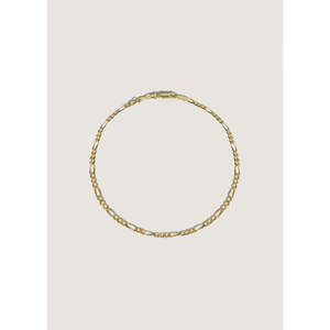 Kyle Figaro Chain Bracelet Fine Link Chain for <b>Men</b> and Women - Product Image 3