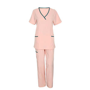 2025 nuevo estilo conjuntos de uniformes de hospital uniforme de enfermera ajuste Scrubs mujeres Spandex conjunto de uniformes de Enfermería Médica - Product Image 5