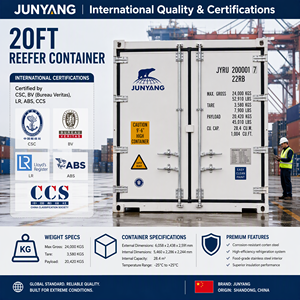 Conteneur frigorifique de 20 pieds avec portes latérales complètes, unité Thermo King, conteneur de stockage frigorifique pour transport multimodal - Product Image 2