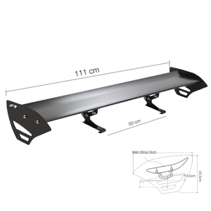 Aileron de toit simple pour Mistral, noir - Product Image 1