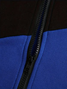 Survêtement Automne Hiver Hommes Nouveau Design Motif Solide Tendance Grande Taille Prix de Gros - Product Image 4