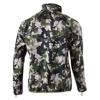 Vestes Softshell coupe-vent d'extérieur sur mesure pour hommes femmes impression par sublimation unisexe matériau imperméable fermeture éclair vers le haut