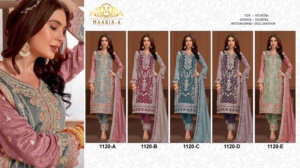 Lourd beau plus tendance à la mode lourd incroyable couleur lourd PV Vichitra avec broderie séquence travail Salwar costume - Product Image 2