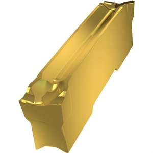 Insert de tourne-outil plaqué or PVD de 4 mm de large ISO GL4-D400G02R06-PMG8330, lot de 10 - Product Image 2