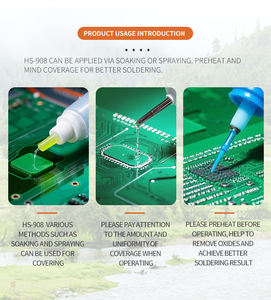 Componentes Electrónicos, Fundente de Soldadura Líquido para Soldadura de PCB, Fundentes de Soldadura por Ola, Barra de Soldadura SMD SMT, Fundente sin Limpieza - Product Image 6