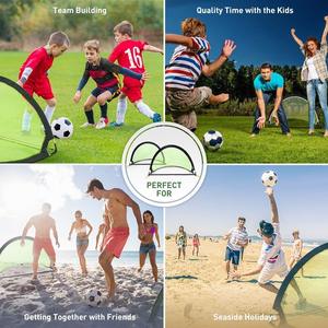 Indian Manufacturer's Portable Mini 180x100cm <b>Foldable</b> Football <b>Goal</b> Soccer <b>Goal</b> for Children's Agility Training Pop-Up Training - Product Image 2