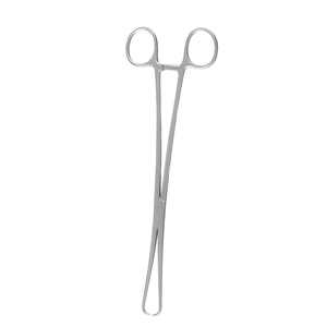 Tenáculos Uterinos Curvos Dobles Duraderos, Pinzas Quirúrgicas de Acero Metálico, Herramienta de Ginecología Hospitalaria, Pinzas Quirúrgicas Profesionales - Product Image 5