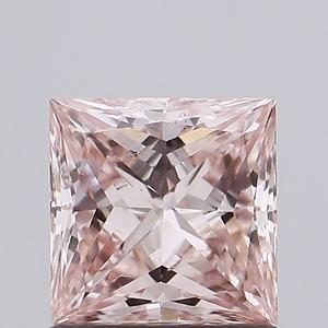 แหวนเพชรแบบหลวมสำหรับทำเครื่องประดับสีชมพูเข้มสำหรับทำเครื่องประดับขนาด1.06 CT ที่ตัด VS2แฟนซี - Product Image 1