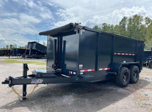 Heavy-Duty AMP 7x14 High side Dump <b>Trailer</b> for Farm Use Durable Hydraulic System with Gear Core Components for Tractor <b>Trailer</b> - Product Image 5