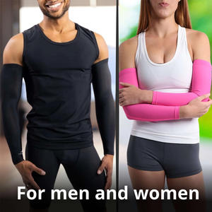 Mangas Protectoras Solares Personalizadas OEM de Longitud Completa para Trabajo en Verano, Tejido Transpirable Elástico de Poliéster/Nylon, Marca Street Grace - Product Image 5