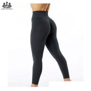 Leggings de Yoga Deportivos al por Mayor, Transpirables, con Control de Abdomen, de Alta Calidad, Cintura Elástica, Pantalones Ajustados - Product Image 2