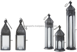 High on Demand Metal <b>Lanterns</b> <b>Candle</b> Holders Tealight Holders <b>Candle</b> Stands for Indoor Outdoor Home Hotel Restaurant for Exports - Product Image 4