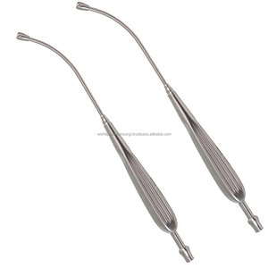Tubo de Succión ENT de Acero Inoxidable, Aspirador Quirúrgico Manual Reutilizable, Instrumento Médico para Cirugía General, Hospital y Primeros Auxilios - Product Image 5