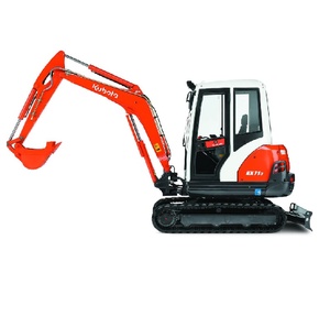 รถขุดขนาดเล็กอเนกประสงค์ Kubota KX71-3 ระบบไฮดรอลิก เครื่องยนต์ดีเซล แบบตีนตะขาบ สำหรับงานก่อสร้าง งานฟาร์ม ขุดดิน และจัดสวน - Product Image 3