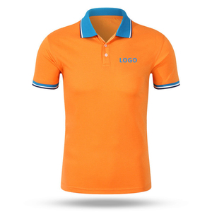 เสื้อยืดโปโลสำหรับผู้ชายเสื้อคอตตอนถักแขนสั้นคอปกแบบเปิดลงระบายอากาศได้ดี - Product Image 2