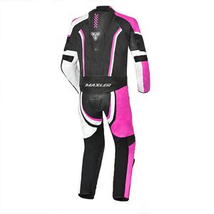 Men's Motorcycle Racing Leather Suit-High Durability Waterproof CE Level 1 Protection Sportswear Plus Size Stylish Fit - Product Image 2