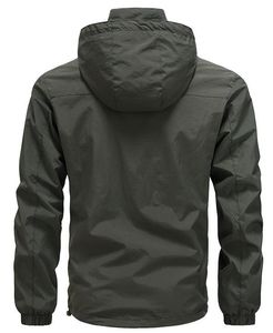 Cortavientos ligero, ropa deportiva con cremallera, cortavientos, impermeable, transpirable, ropa deportiva para montañismo - Product Image 2