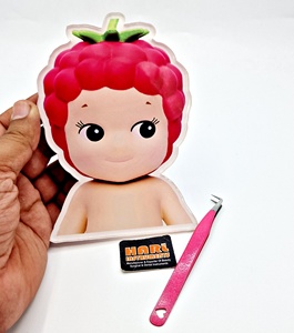 แผ่นอะคริลิคสำหรับติดขนตาปลอม แฟชั่น ทนทาน แม่เหล็กติดขนตา อุปกรณ์เสริมความงาม ยี่ห้อ HARL แผ่นและจานสำหรับติดขนตา - Product Image 3