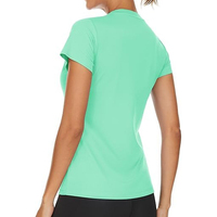 T-shirt de sport haut de gamme, tendance, indispensable, en spandex/polyester, coupe classique, très extensible, respirant, léger, personnalisable pour