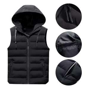 Bulle bouffante gilet veste sport doudounes hiver softshell gilet hommes extérieur Gilet corps plus chaud sans manches Gilet vers le bas - Product Image 3