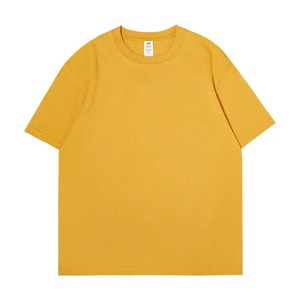 Camiseta de algodón 230 Gsm con logotipo personalizado, ropa de calle transpirable de verano, Camiseta básica diaria, Camiseta de algodón uniforme para Hombre - Product Image 4