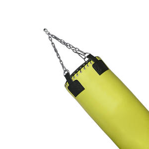 Sac de frappe MMA en cuir pour entraînement Kick Boxing Équipement de boxe de qualité supérieure Sacs de frappe lourds debout - Product Image 3