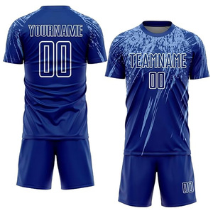 Venta al por mayor transpirable alta calidad uniforme de fútbol Jersey de secado rápido hecho en Pakistán nueva temporada hombres fútbol kit conjunto uniformes - Product Image 5
