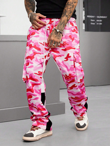 Pantalones Deportivos Casuales para Hombre, Personalizados, de Gran Peso, Estilo Urbano, Holgados, de Felpa Francesa 100% Algodón para Invierno - Product Image 6