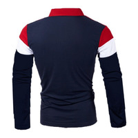 T-shirt à manches longues pour homme de qualité supérieure, col rond décontracté, logo personnalisé sur le devant, 100% coton respirant, coupe ample en toile