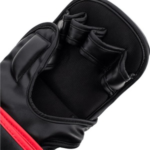 นวมชกมวย Fairtex ปักโลโก้ได้ หนังแท้ น้ำหนักเบา กันน้ำ แบบผูกเชือก สำหรับฝึกซ้อมและแข่งขัน MMA มวยไทย สีฟ้า - Product Image 4