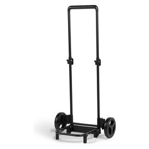 กระเป๋าใส่รถเข็นช็อปปิ้งแบบพับได้ 40 ลิตร โครงเหล็ก สีฟ้า 34x10x96 ซม. - Product Image 3